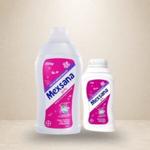 Mexsana Lady – Talco Desodorante Floral (Combo 10.58 oz + 3.00 oz)