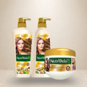 NutriBela 15 – Kit Reparación Intensiva (3 Piezas)