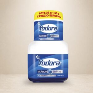 Yodora – Crema Desodorante Clásica (Pack 60g + 32g)