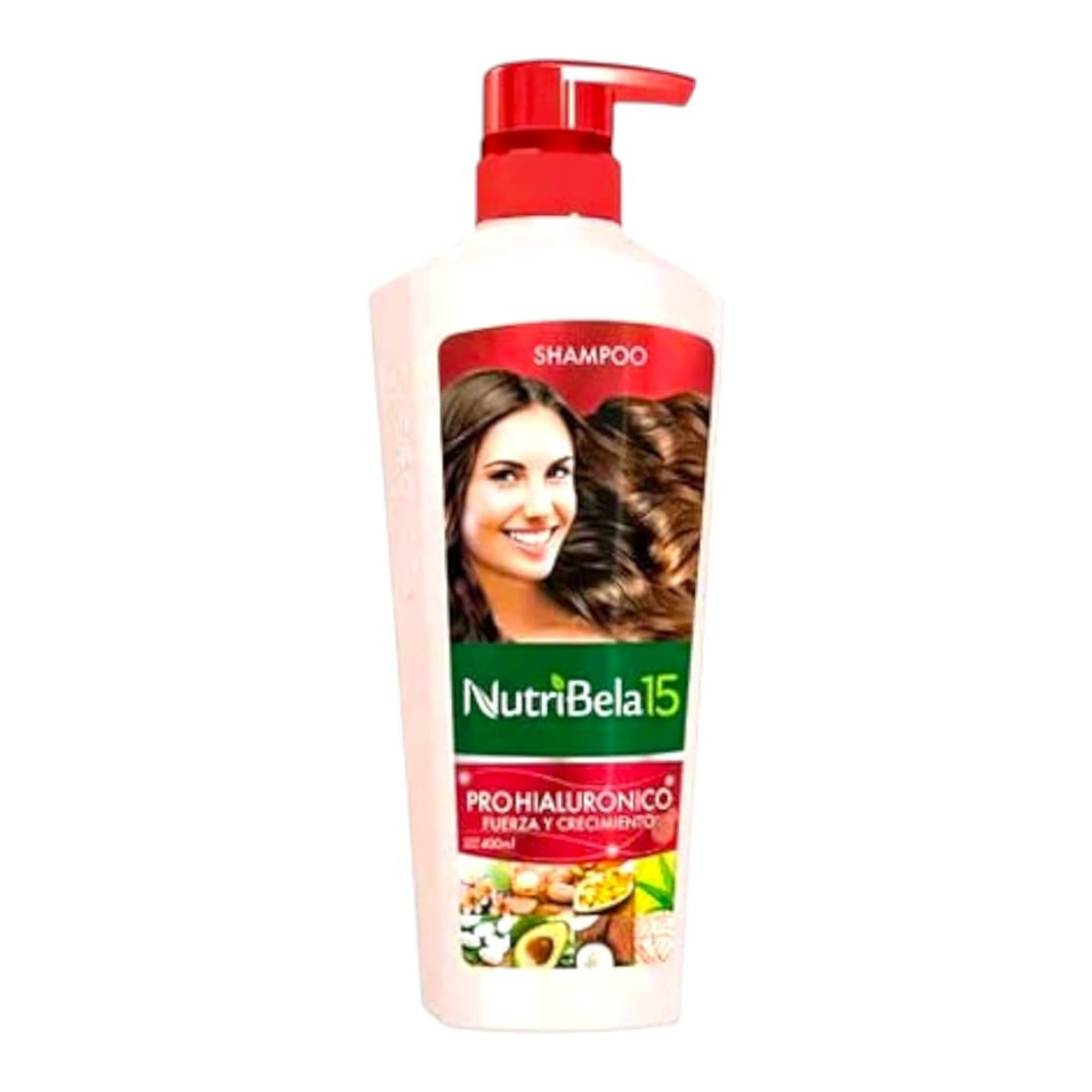 NutriBela 15 Pro Hyaluronic Hair Care Set – Champú 13.5 fl oz + Acondicionador 12.5 fl oz + Tratamiento 10.1 fl oz (Paquete de 3) - Imagen 4