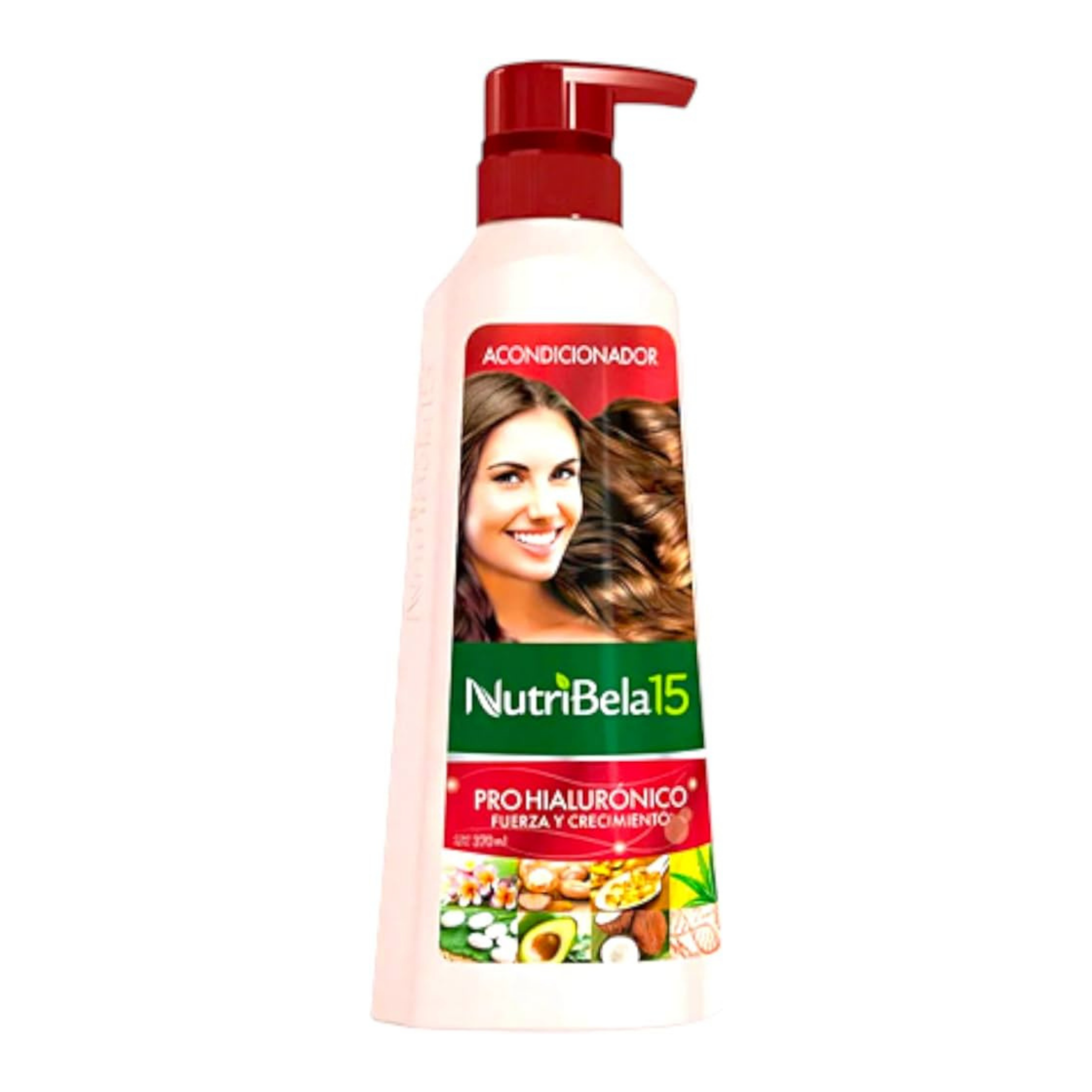 NutriBela 15 Pro Hyaluronic Hair Care Set – Champú 13.5 fl oz + Acondicionador 12.5 fl oz + Tratamiento 10.1 fl oz (Paquete de 3) - Imagen 3