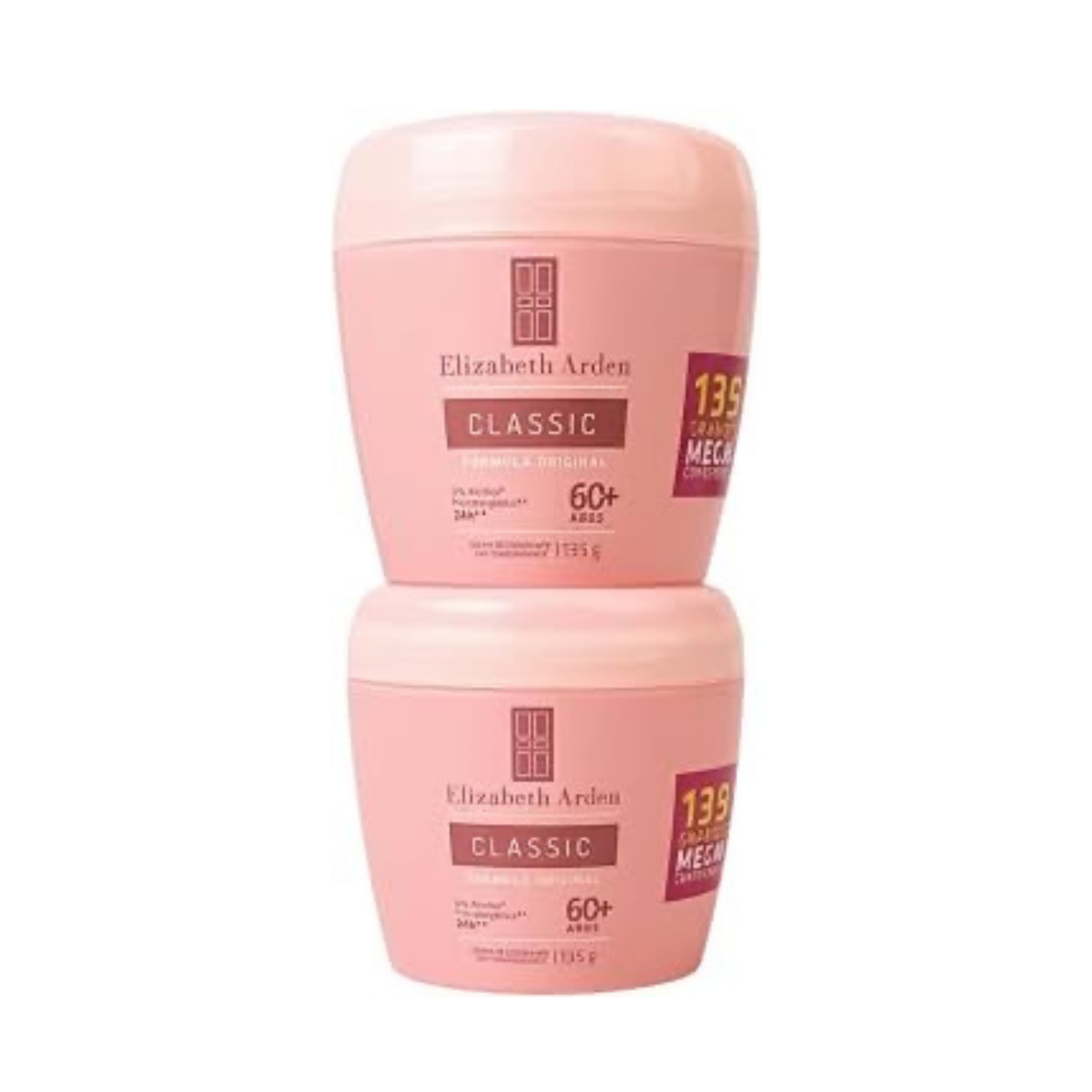 Crema antitranspirante clásica, fórmula original, 4.76 oz, protección las 24 horas, sin alcohol, hipoalergénica, paquete de 2