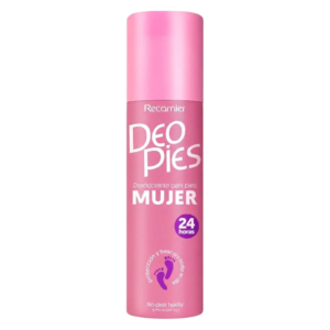 Deo Pies Desodorante en aerosol para pies para mujer, control de olores, sensación fresca, sin manchas, 8.79 onzas líquidas (8.8 fl oz)