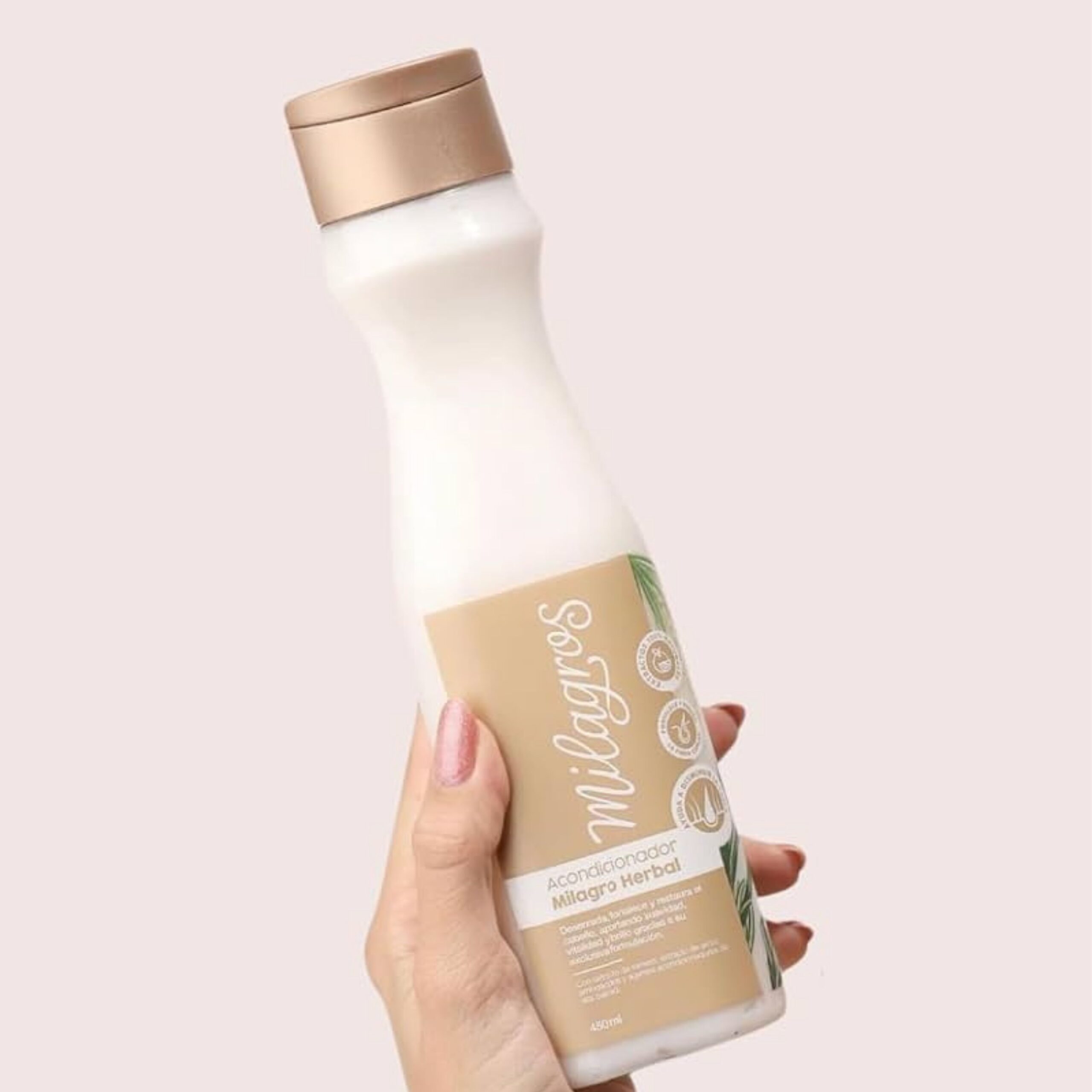 Milagros Champú y Acondicionador Herbal - Romero, Jengibre y Arroz 100% natural | Combate la caída del cabello y promueve su crecimiento. - Imagen 3