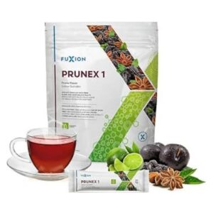 FuXion Prunex 1 Tea Instant Drink Mix - Desintoxicación de limpieza de colon para un tránsito intestinal óptimo, 1 bolsa de 28 barras